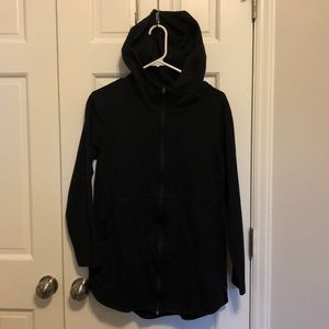 Danskin activewear zip-up with hood